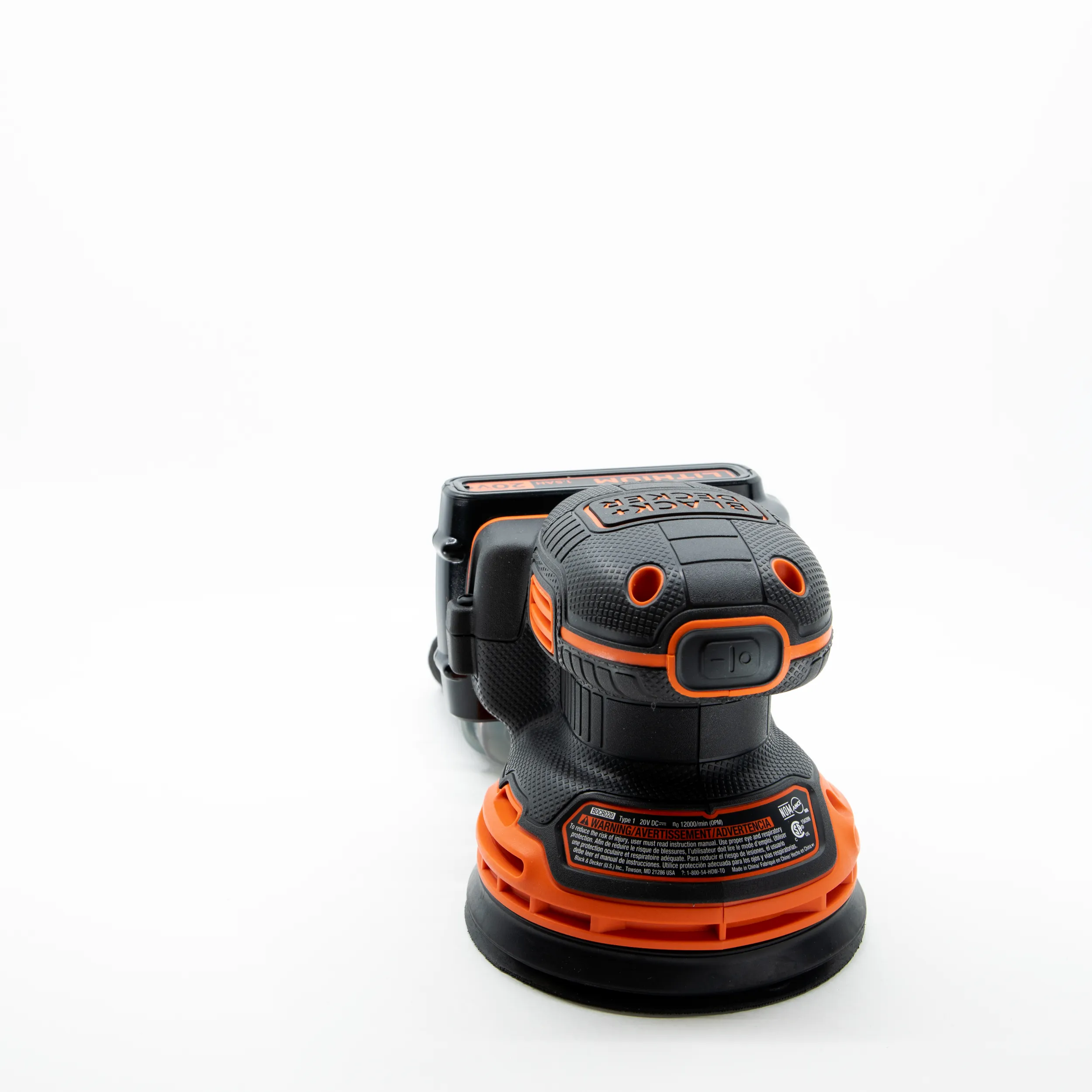 20V MAX* Random Orbital Cordless Sander