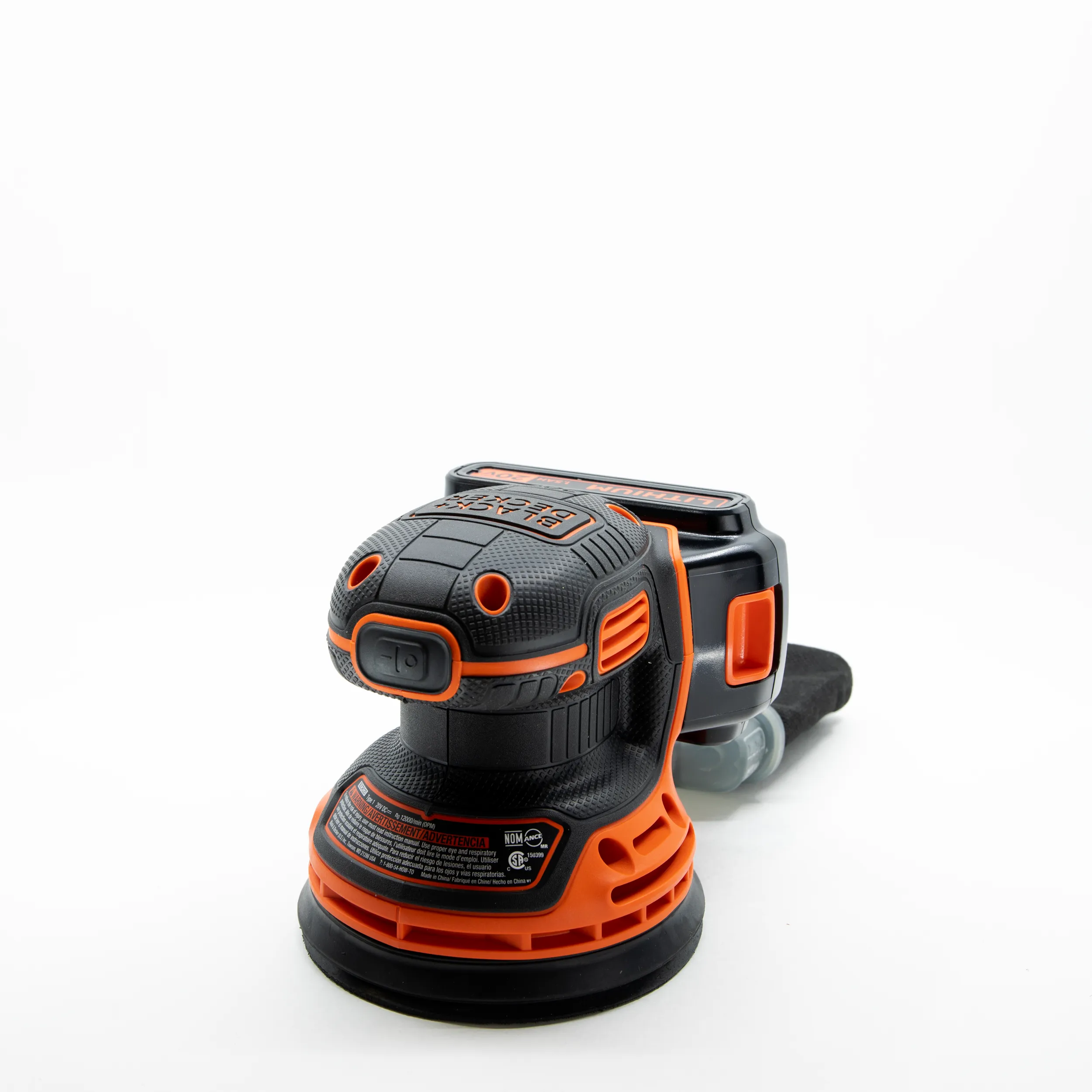 20V MAX* Random Orbital Cordless Sander