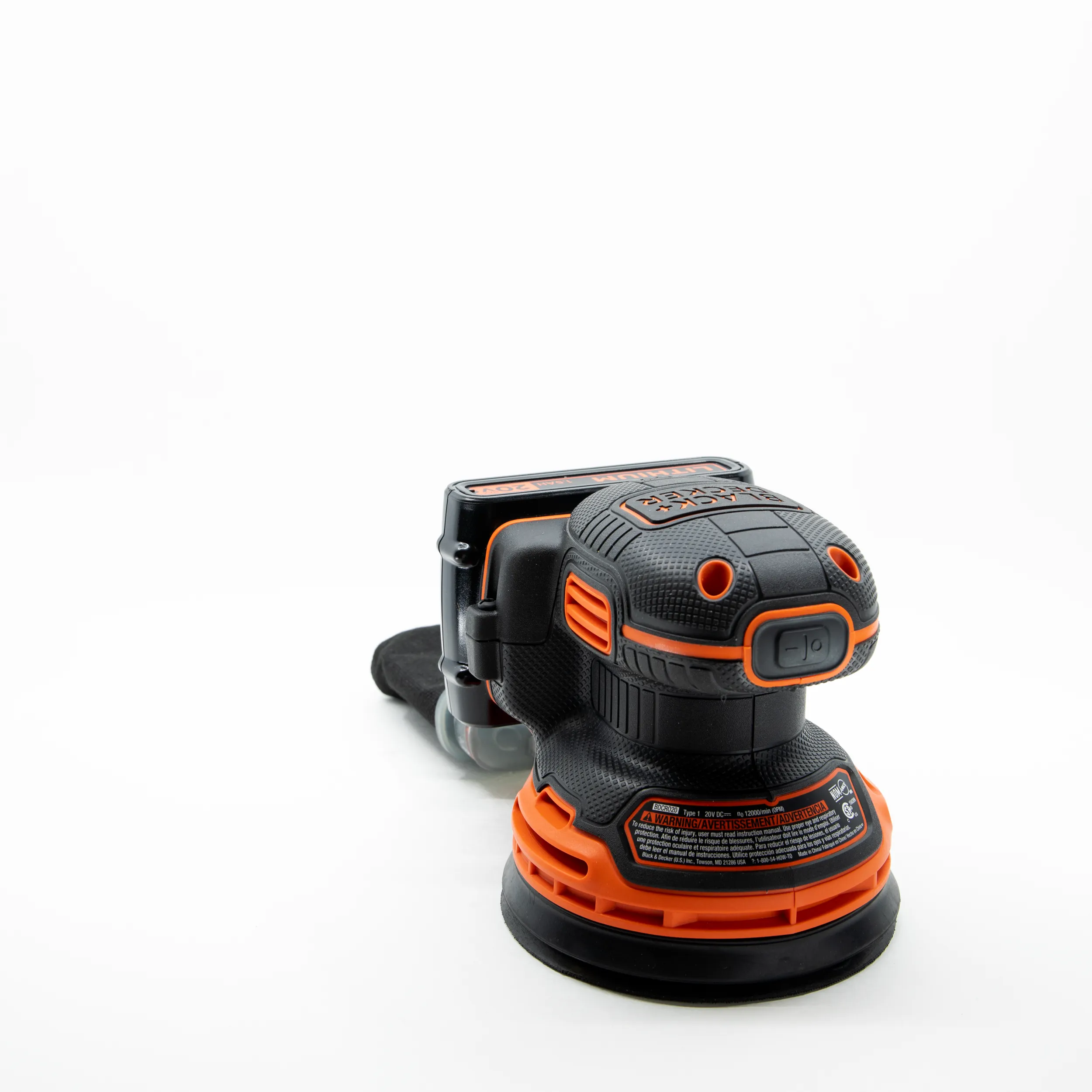 20V MAX* Random Orbital Cordless Sander