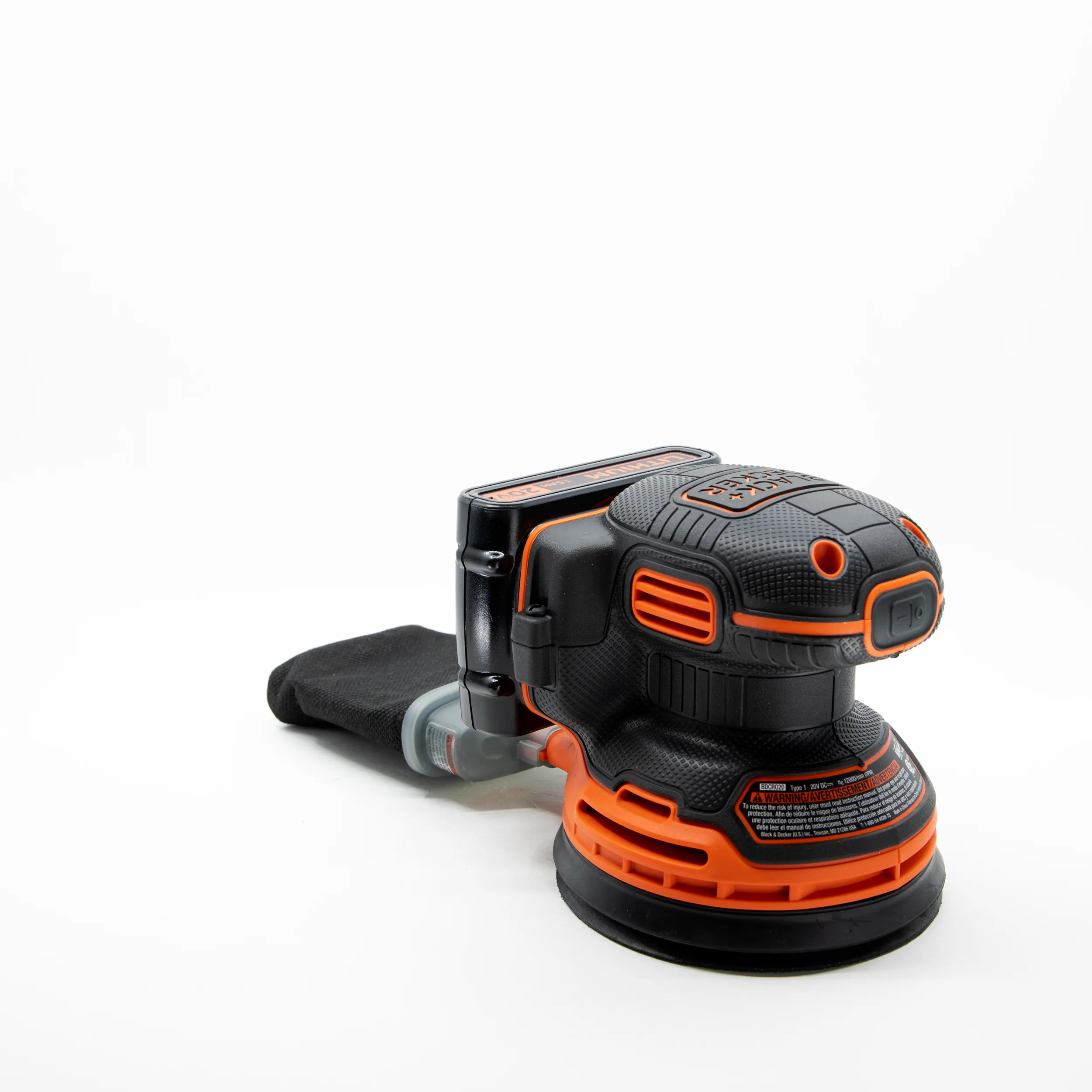 20V MAX* Random Orbital Cordless Sander