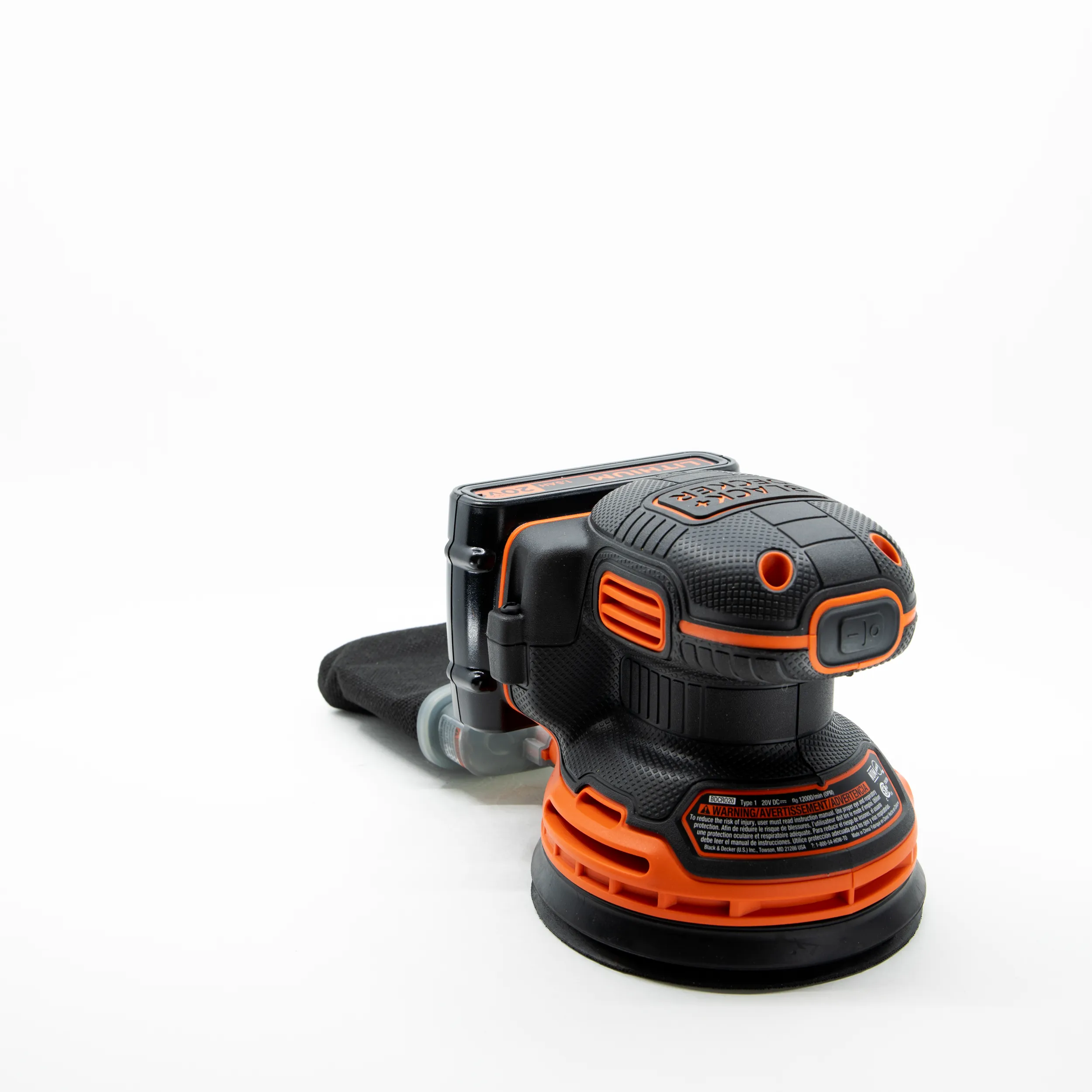 20V MAX* Random Orbital Cordless Sander