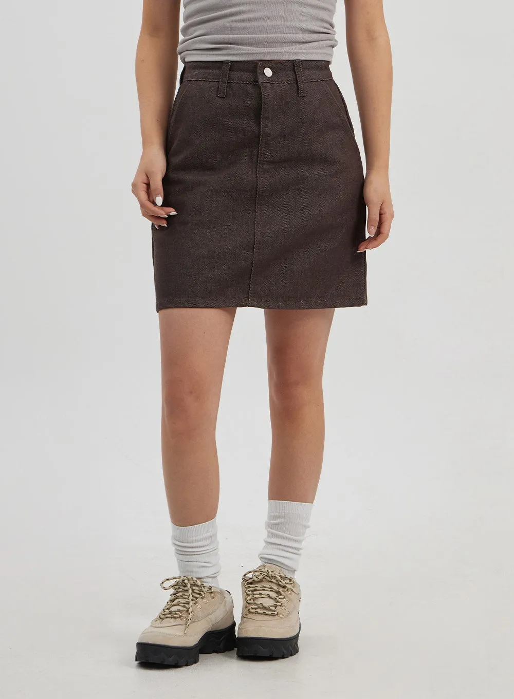 A-Line High Waist Mini Skirt CJ326