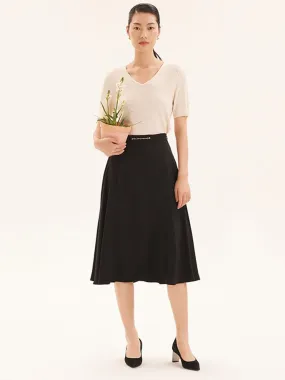 A-Line Triacetate Skirt