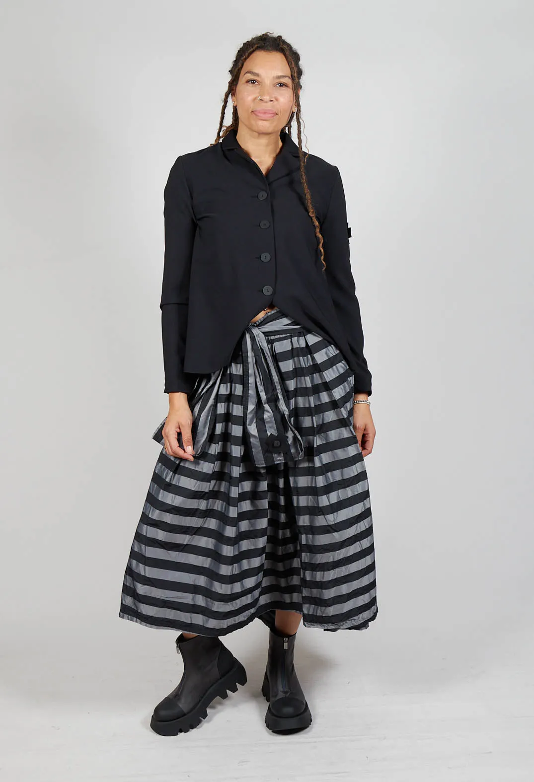 A New T Skirt in Stripe