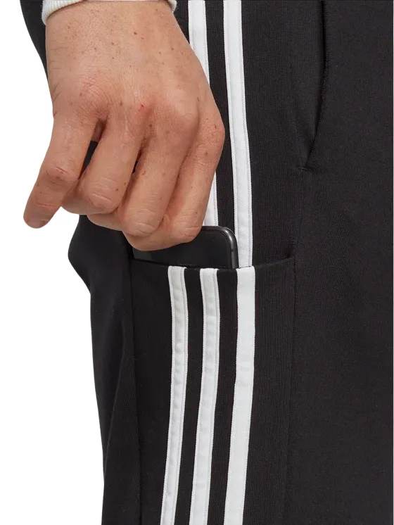 Adidas men's sports trousers in 3-stripe jersey IC0044 black