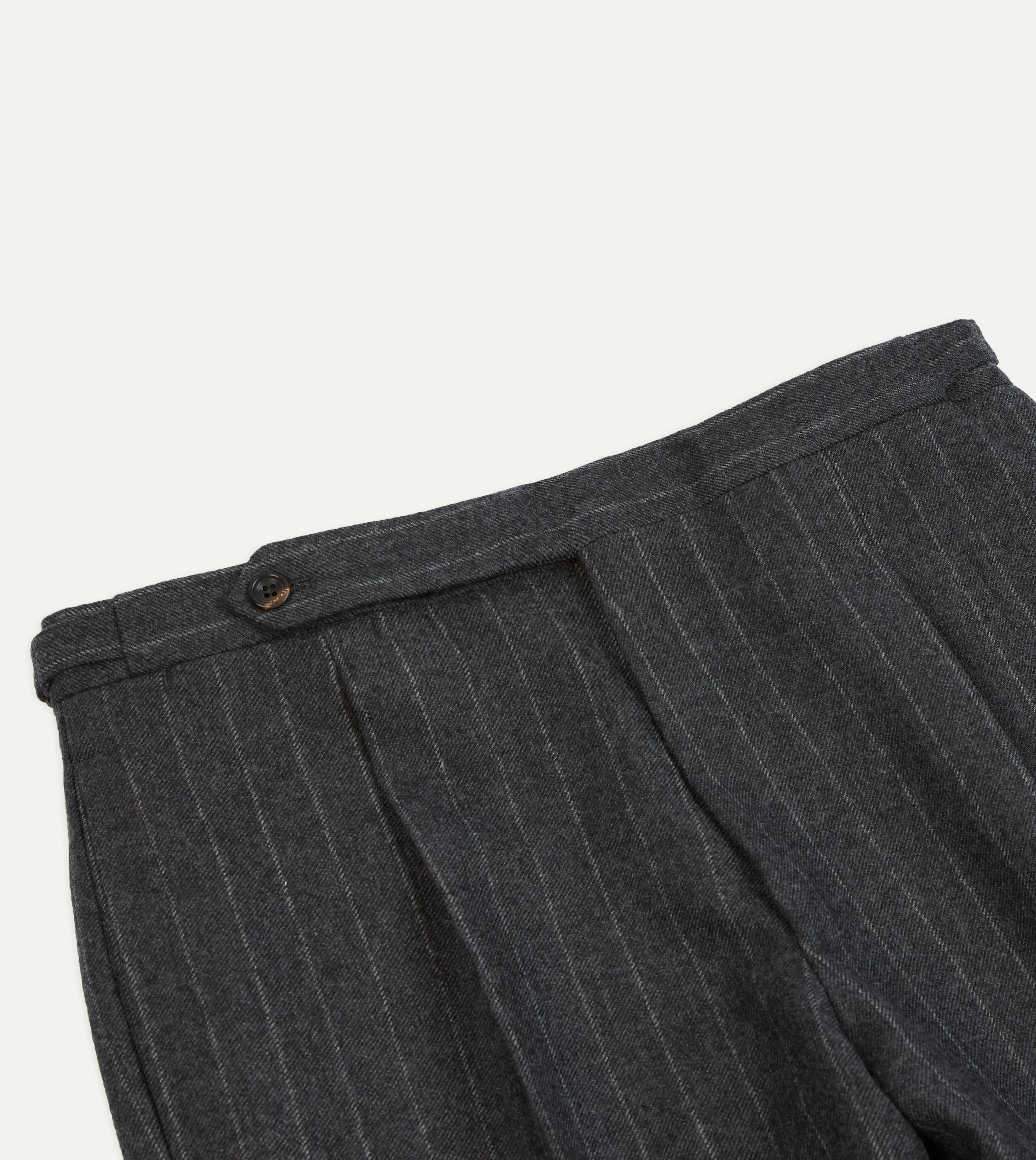 ALD / Drake's Chalkstripe Suit Trouser