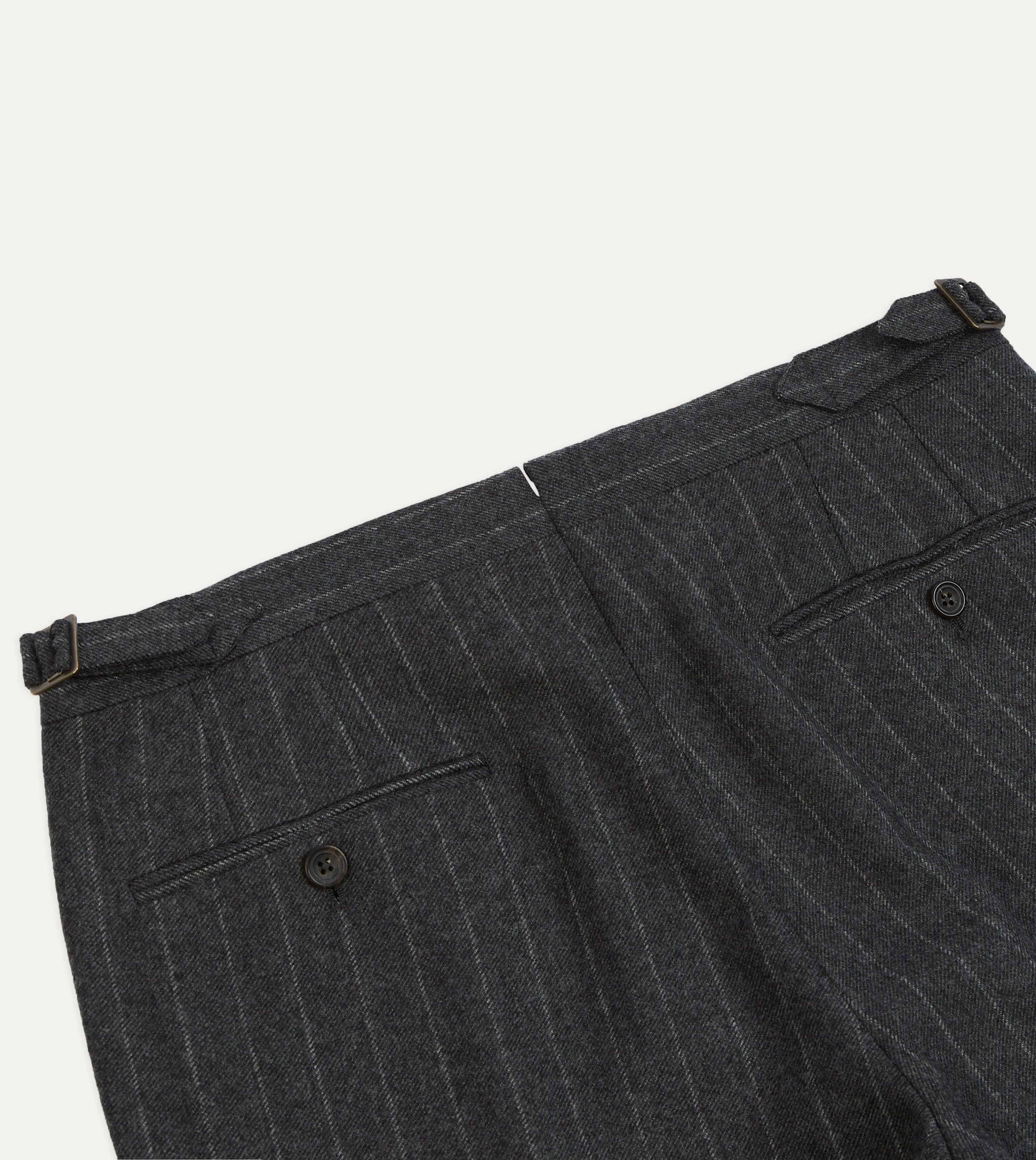 ALD / Drake's Chalkstripe Suit Trouser