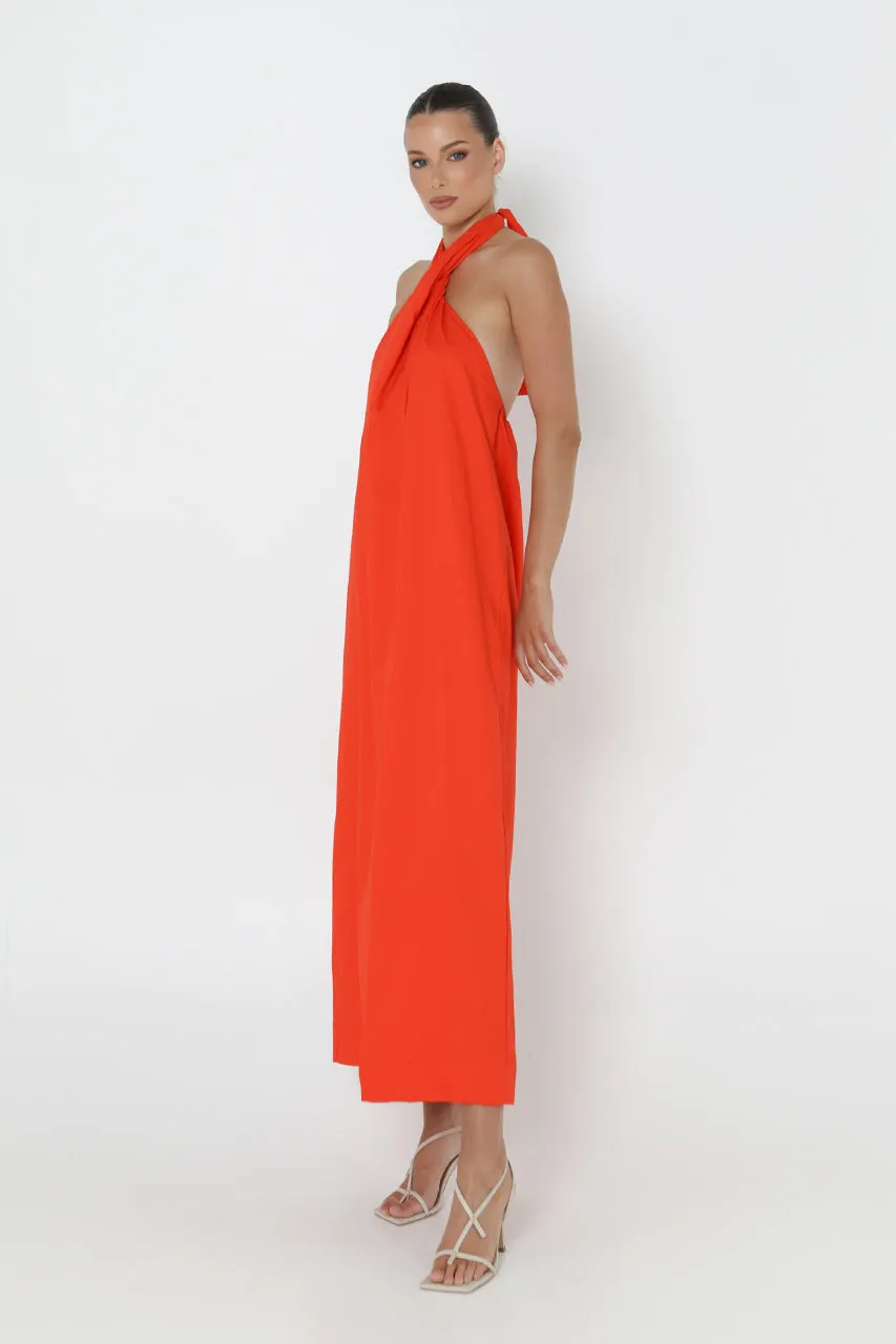 Amber Maxi Dress | Flame