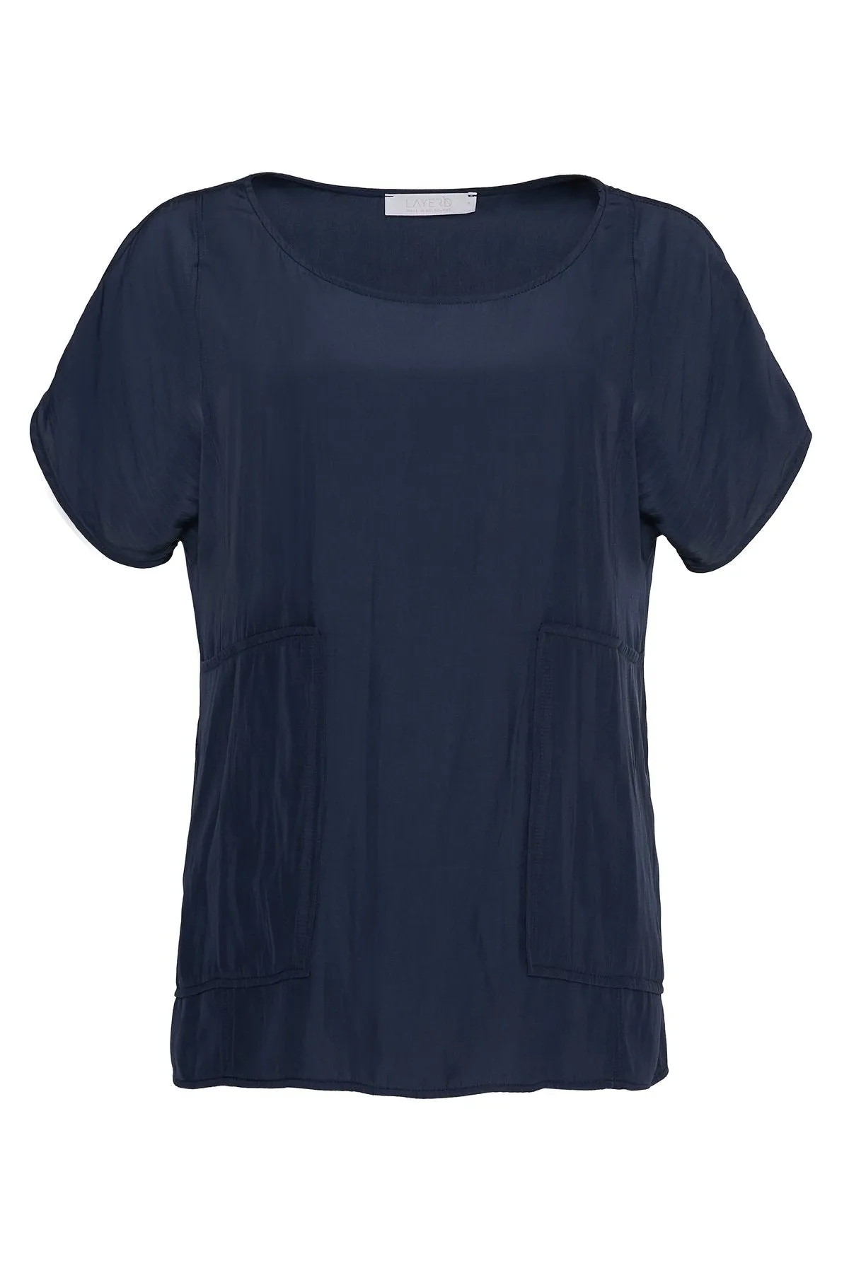 Anpassa Top- Navy