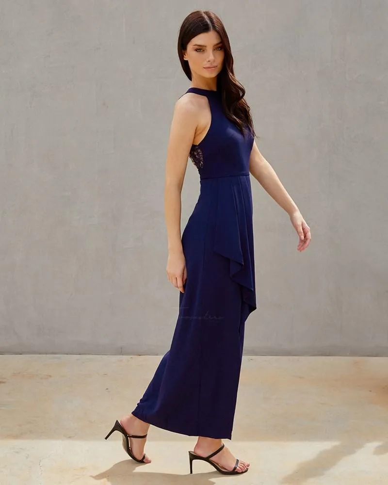 Aubree Dress - Navy