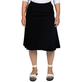 Black A-Line Skirt