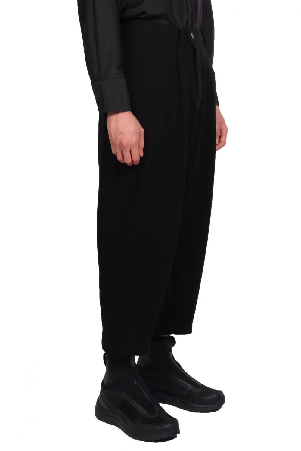 Black Wide Trousers