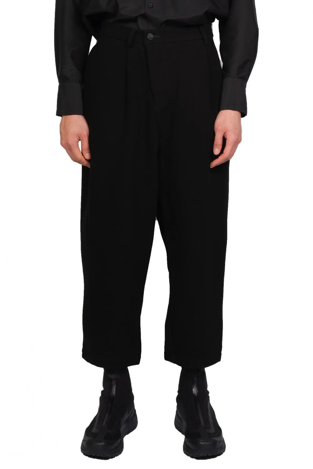 Black Wide Trousers