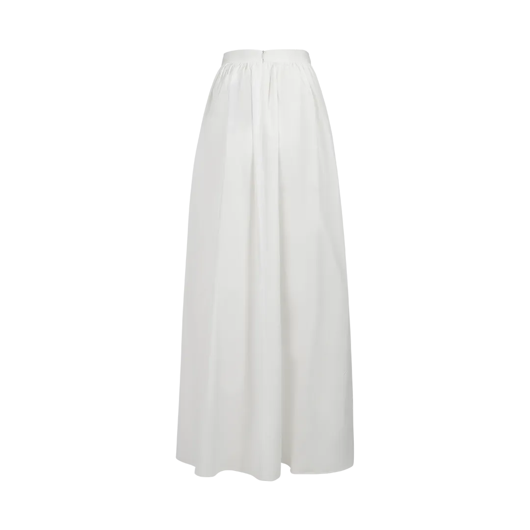 Broderie Anglaise Maxi Skirt