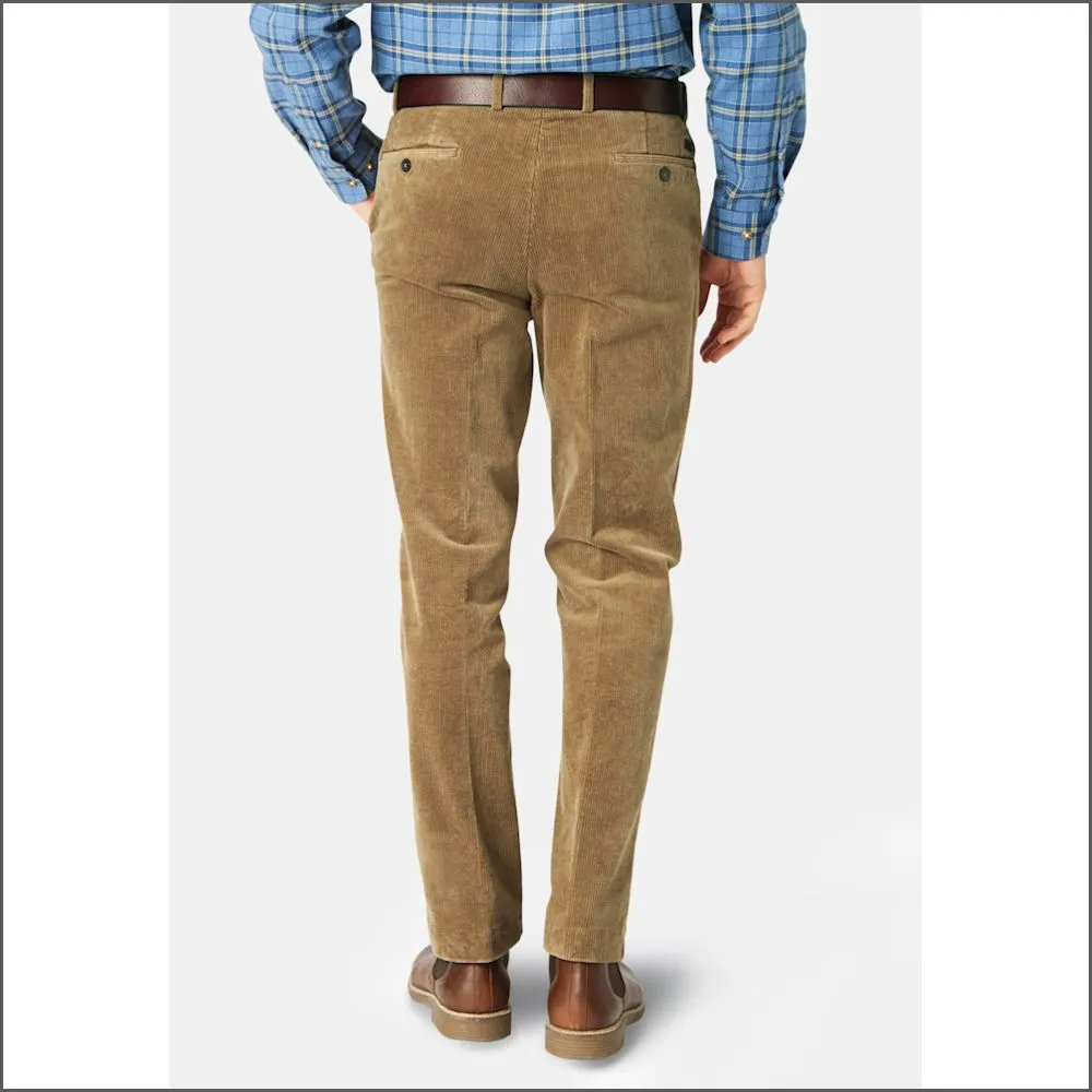 Brook Taverner Ellroy Camel Cord Trouser<><>