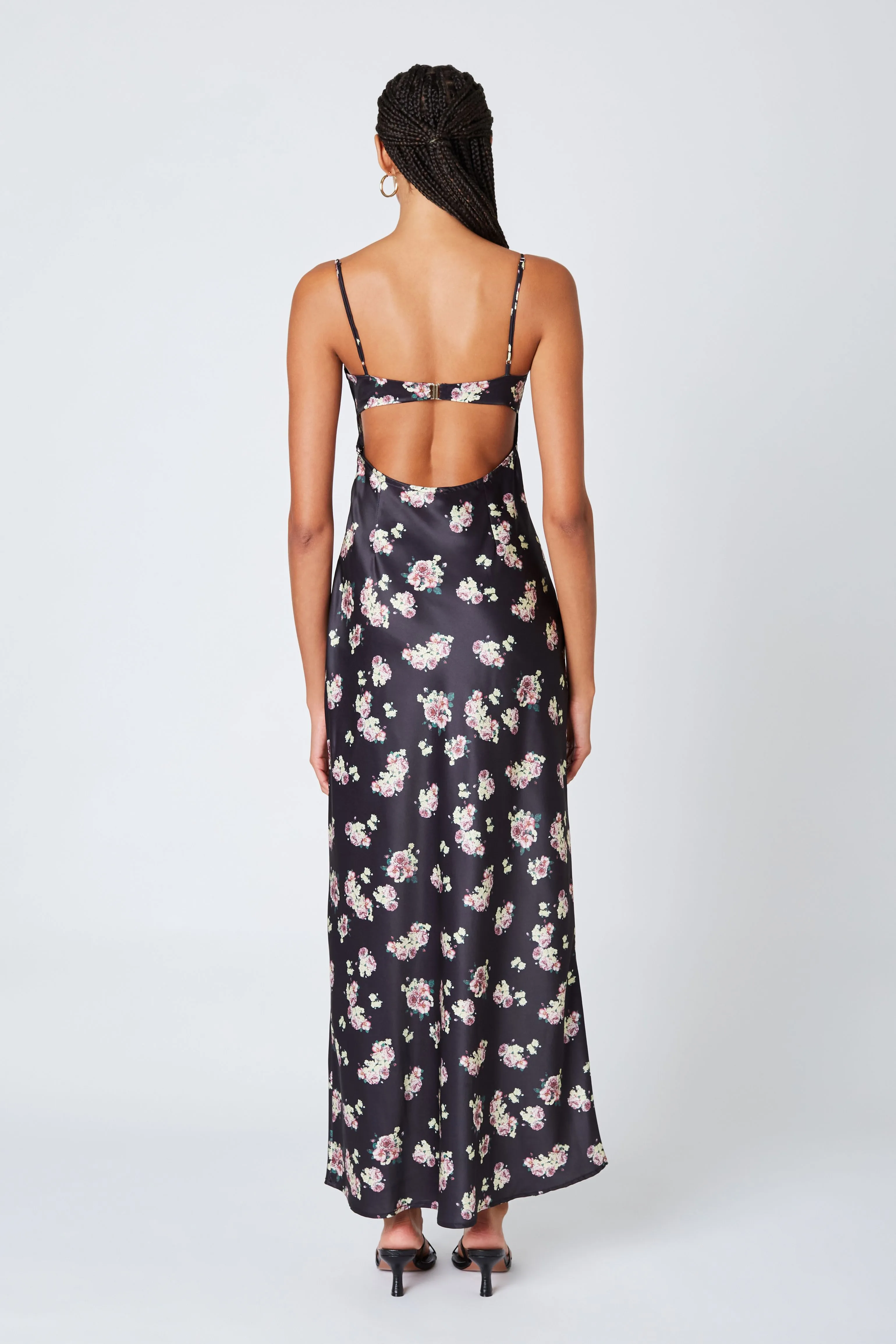 Bustier Maxi Slip Dress