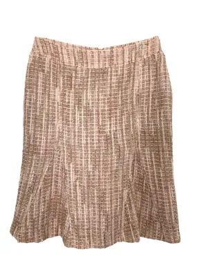 CHANEL 99C Tweed Skirt Size M