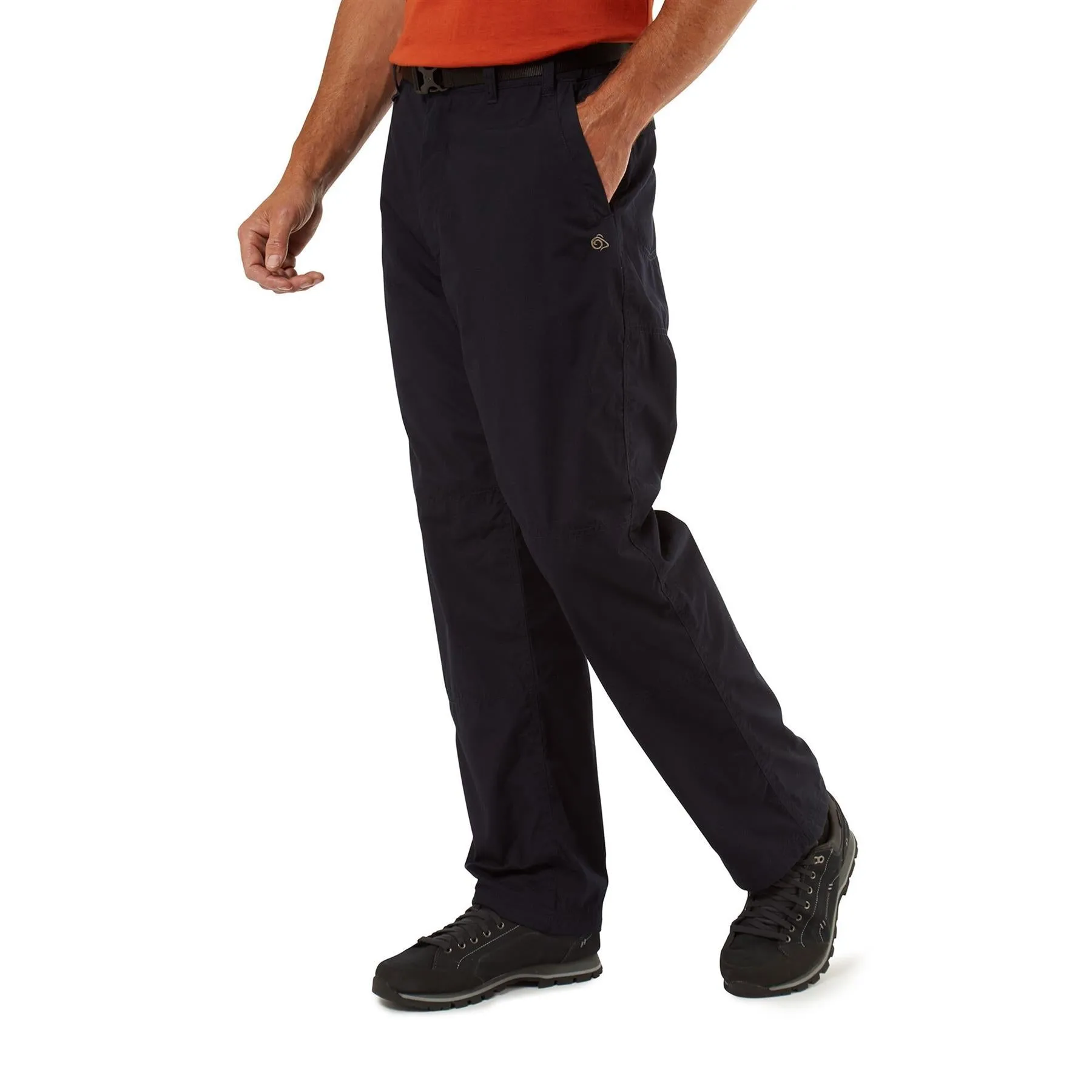 Mens Craghoppers Kiwi Winter Lined Warm Fleece Trousers with Belt