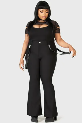 Cutout Bondage Trousers [PLUS]