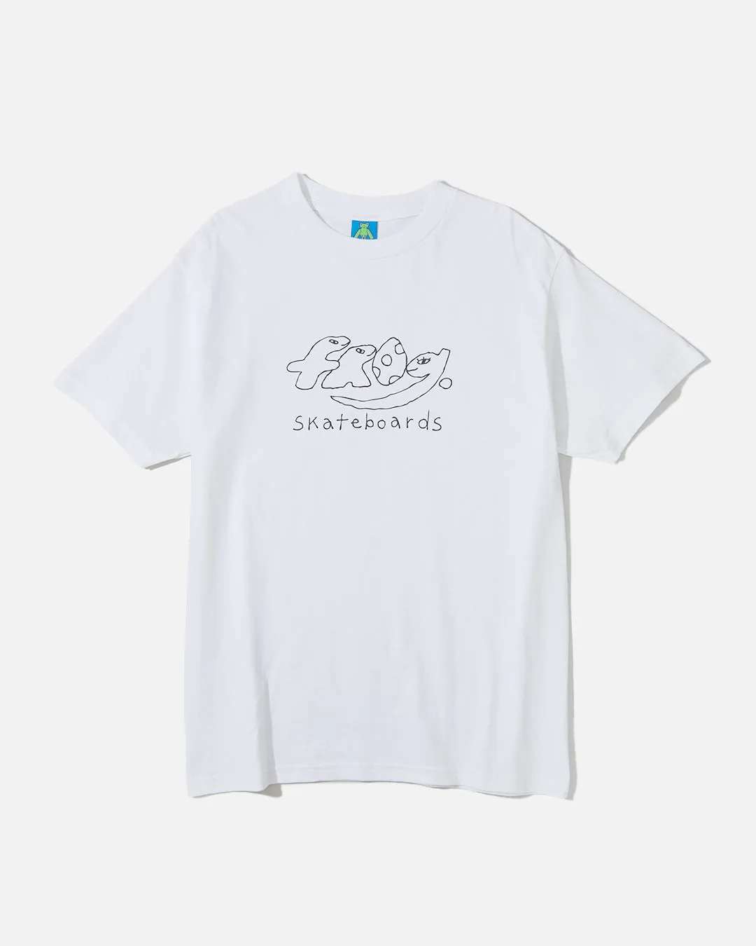 Dino Logo Tee - White