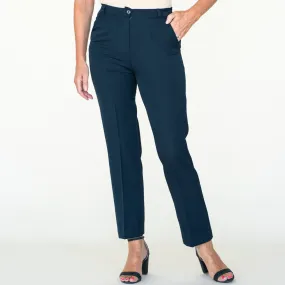 Elastic Trousers - Navy