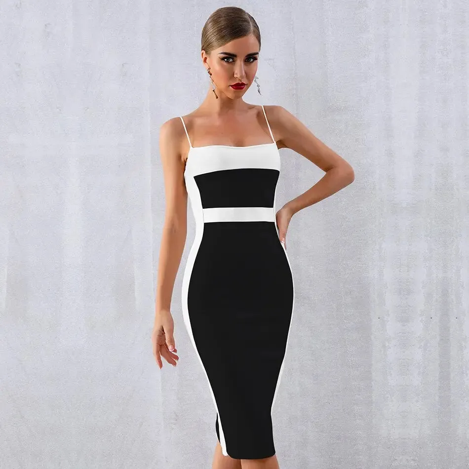 Elegant Sleeveless Bodycon  Dress