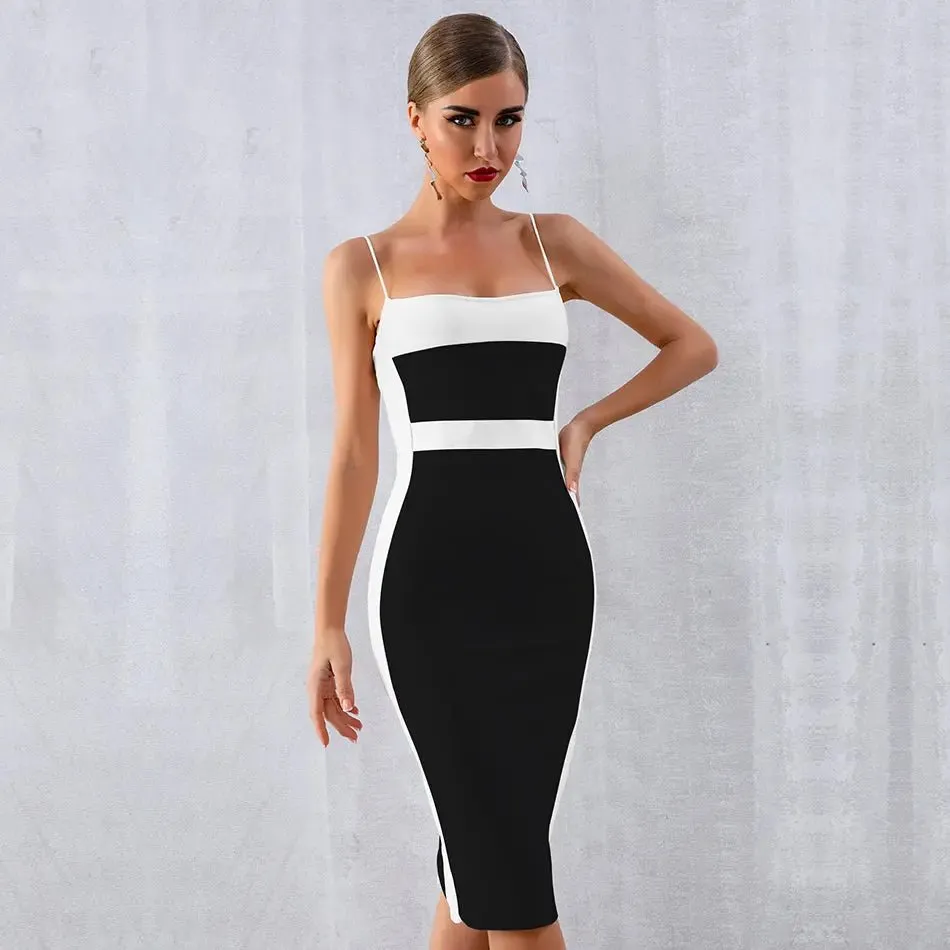 Elegant Sleeveless Bodycon  Dress