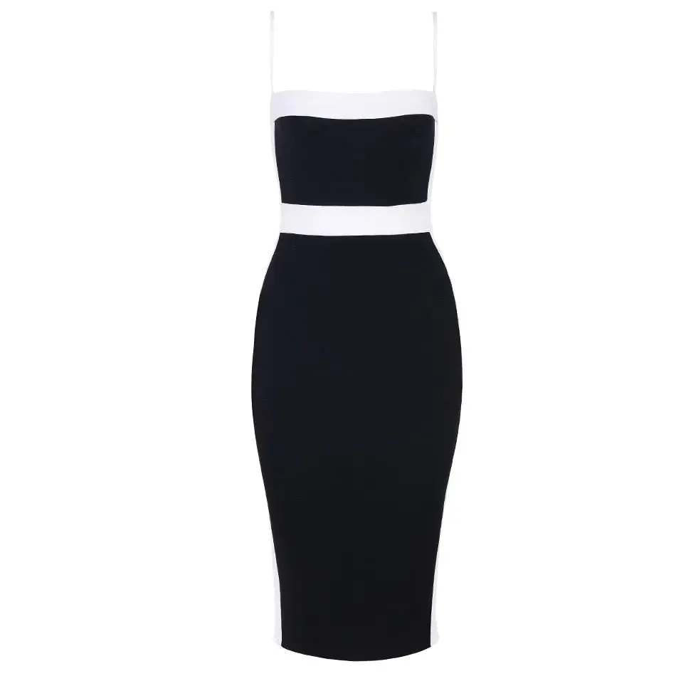 Elegant Sleeveless Bodycon  Dress