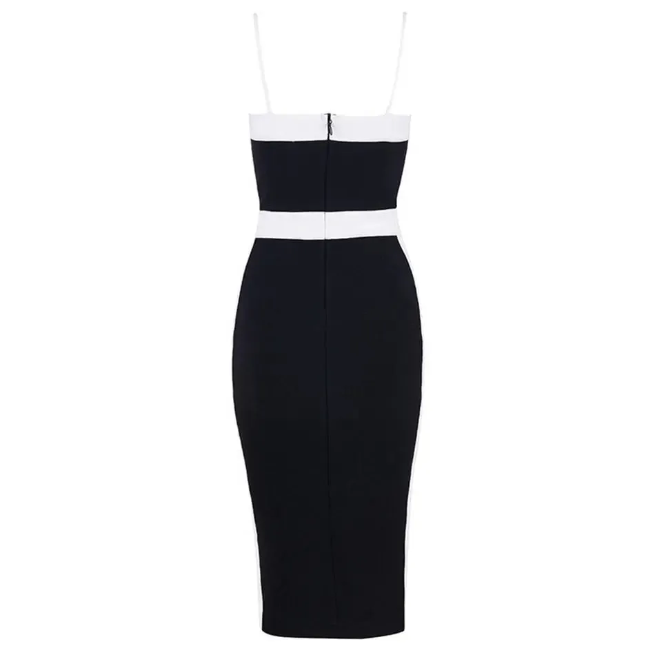 Elegant Sleeveless Bodycon  Dress