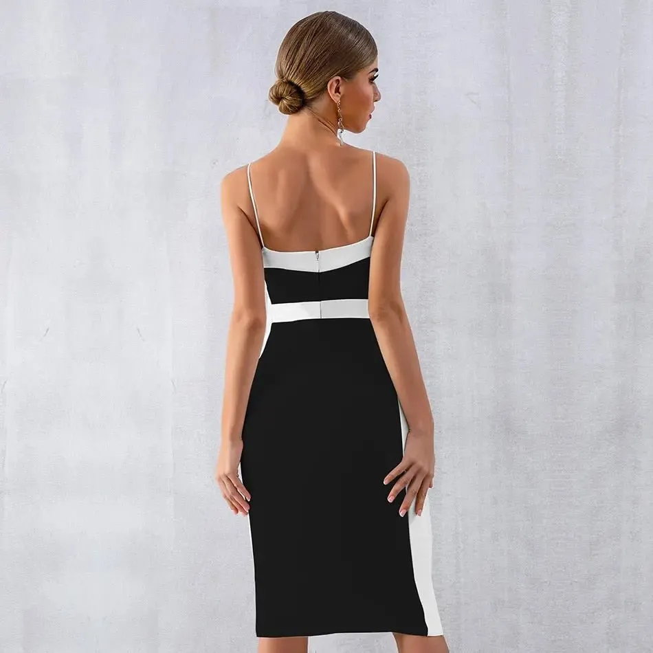 Elegant Sleeveless Bodycon  Dress