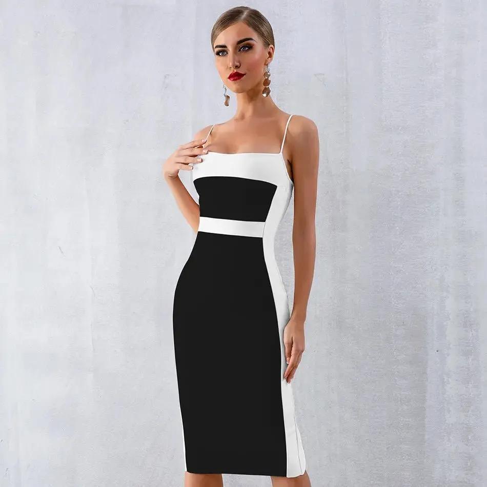 Elegant Sleeveless Bodycon  Dress