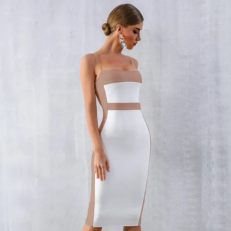 Elegant Sleeveless Bodycon  Dress