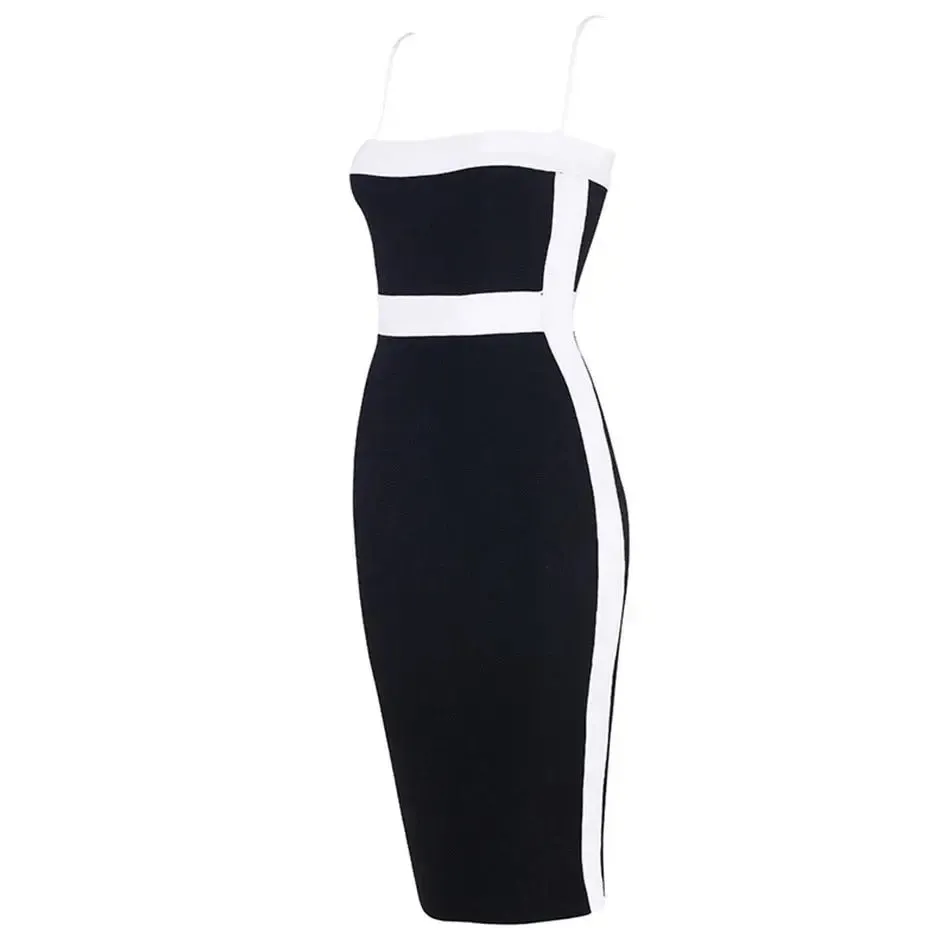 Elegant Sleeveless Bodycon  Dress