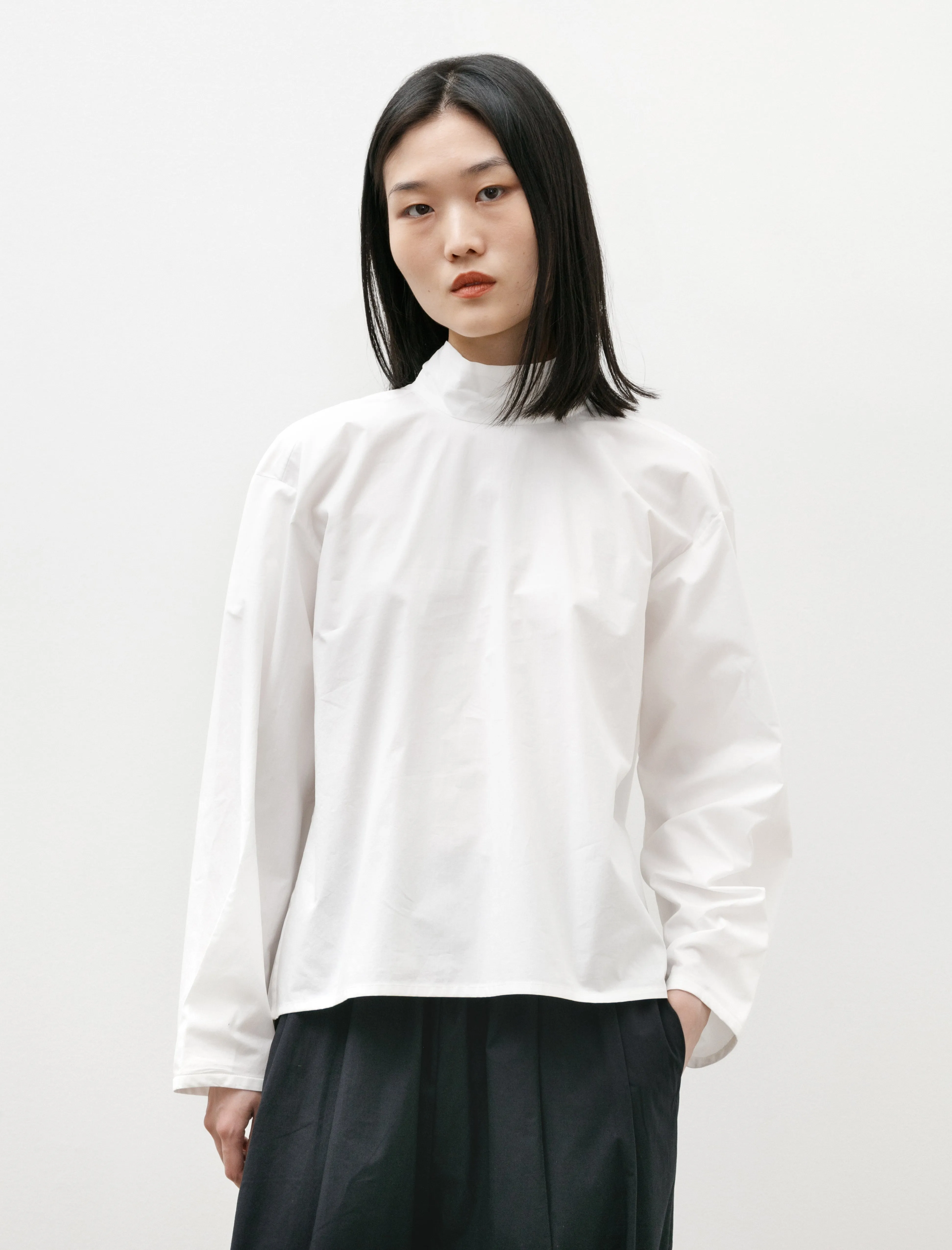 Enn Top White Poplin