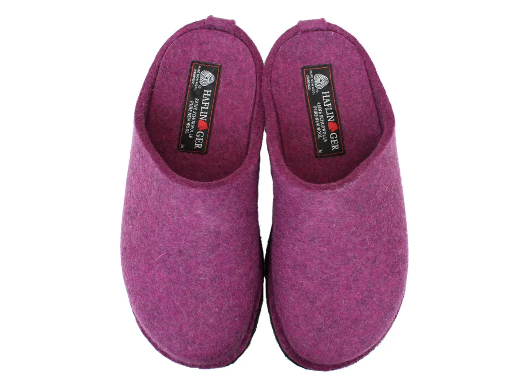 Haflinger Slippers Flair Soft Mulberry