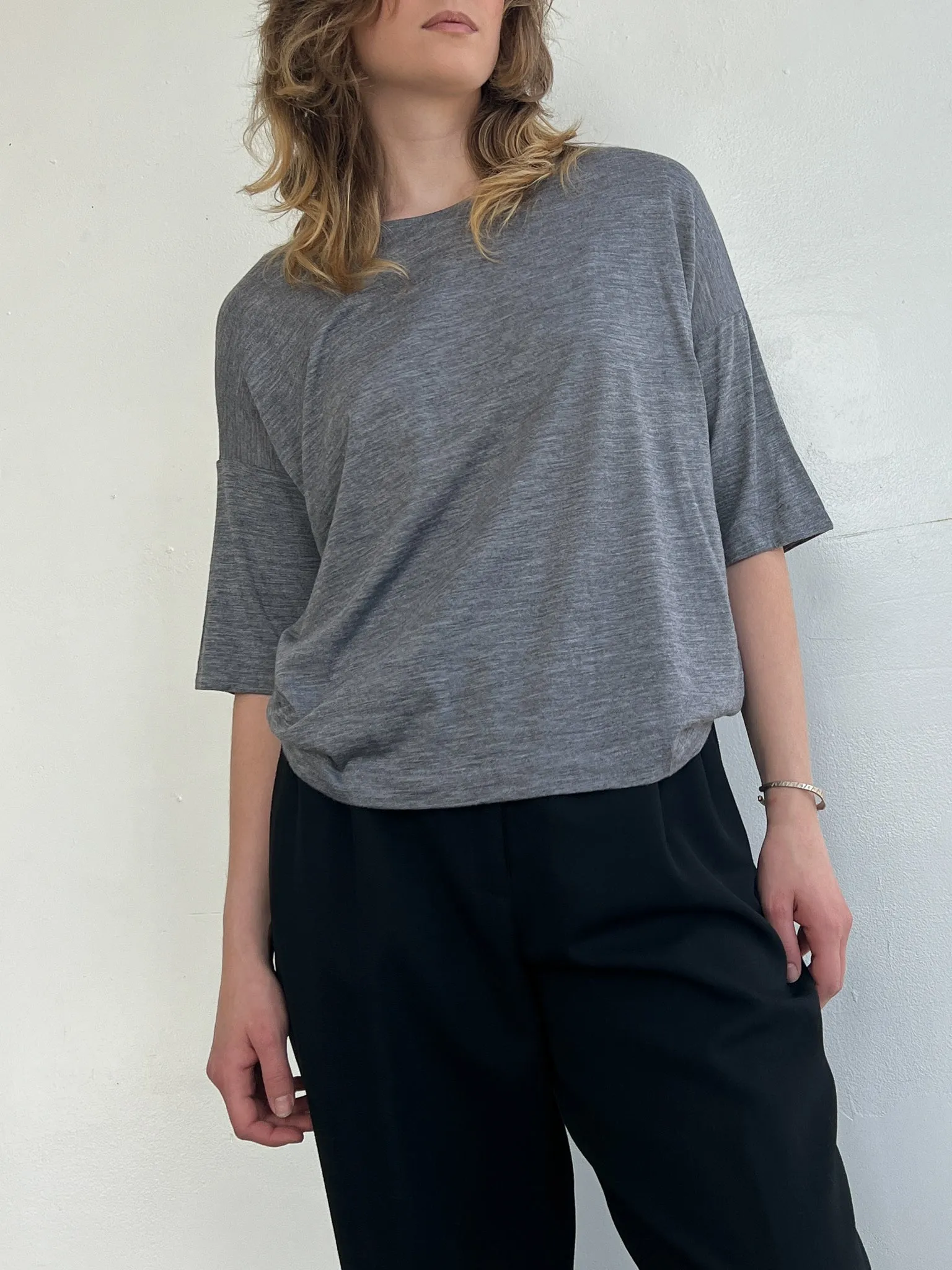 Jil Sander Cashmere   Silk   Wool Tee (M)