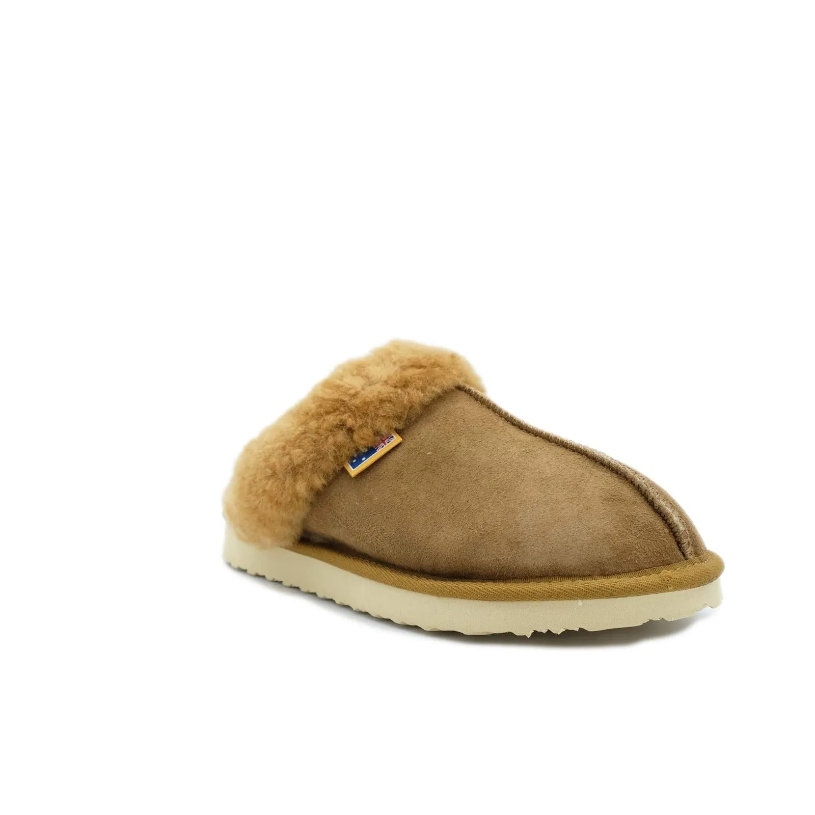 Lady's Sheepskin Scuff Slippers - Size 5 and 6 Remaining [Clearance]