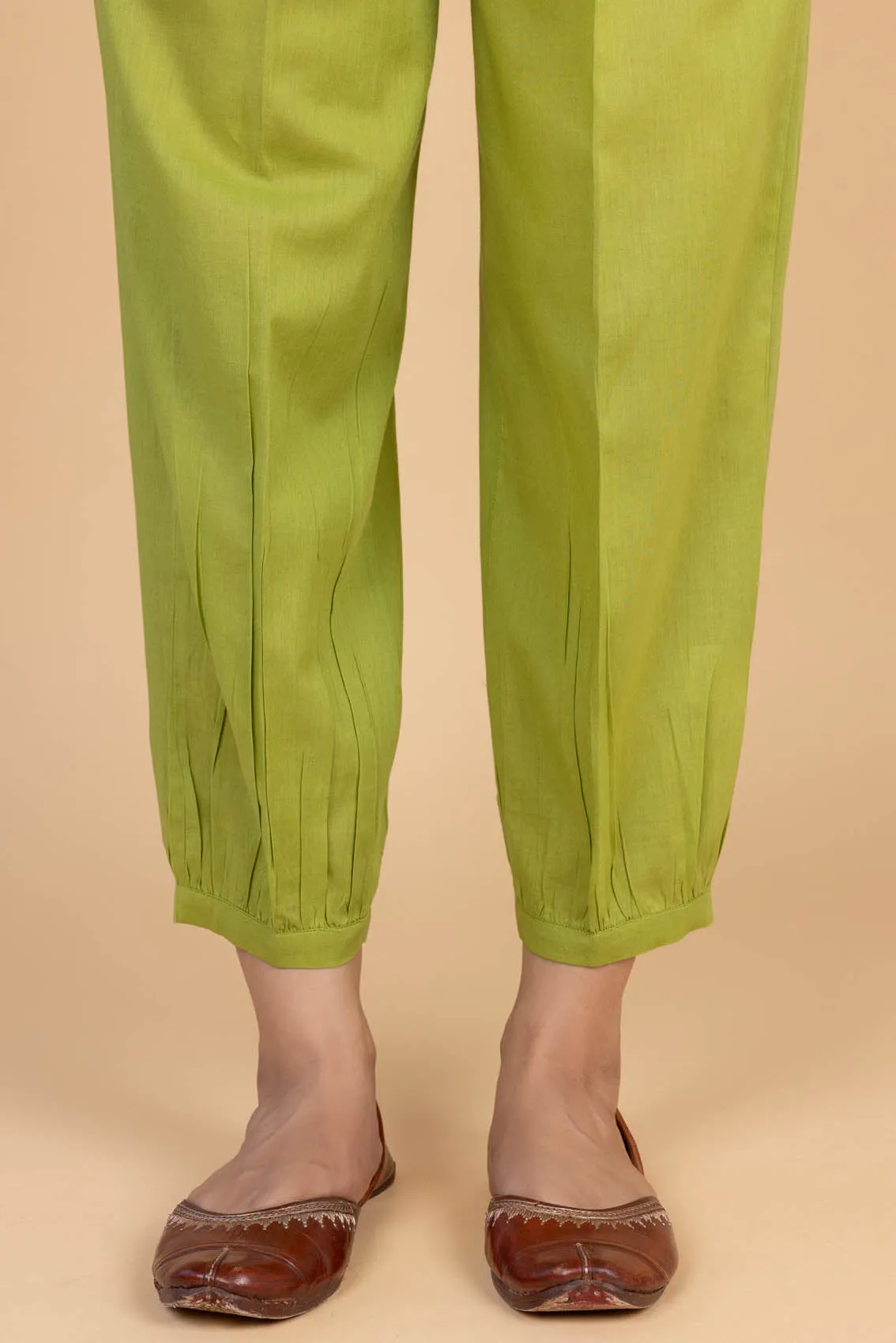 Lime Green Afghani Trousers