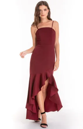 Lovely Dress in Wine