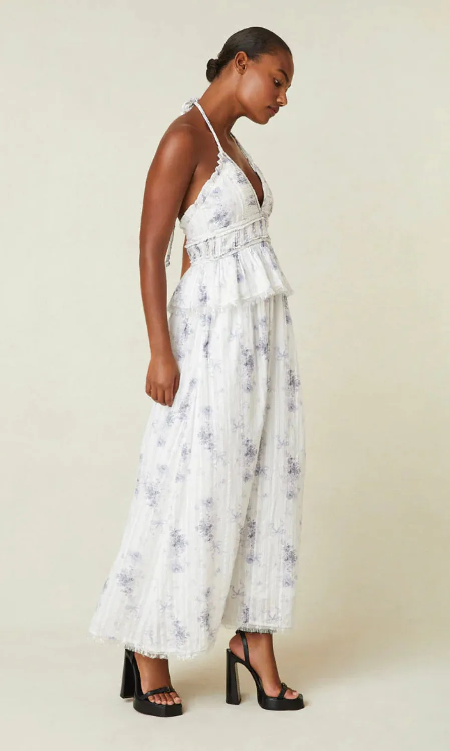 Loveshackfancy - Briar Maxi Dress - Misty Sea