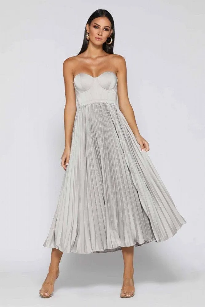 Milan Dress - Silver