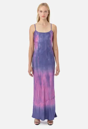 Myrrh Slip Dress / Navy X Highlighter