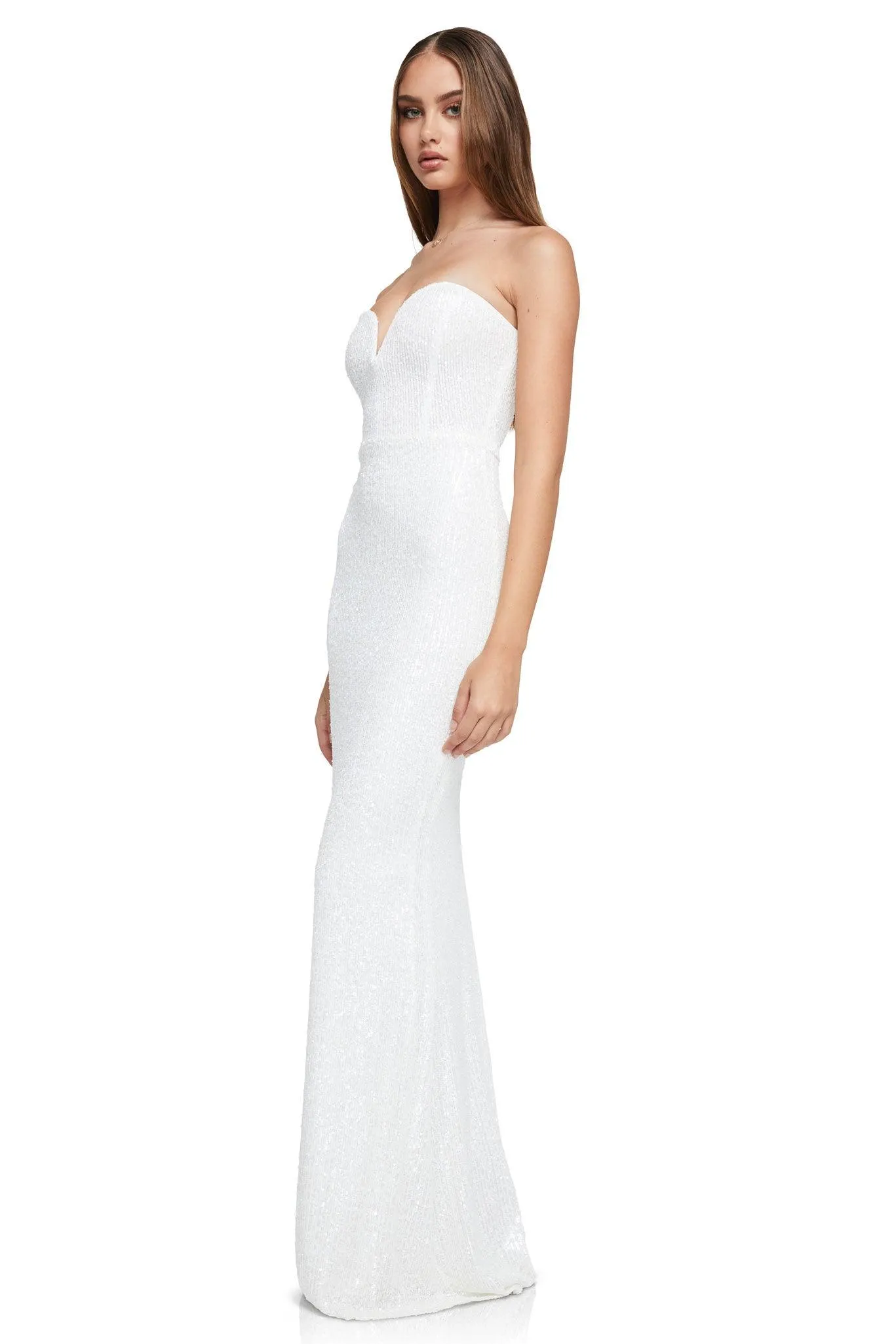 Nookie Lumeire Gown - White