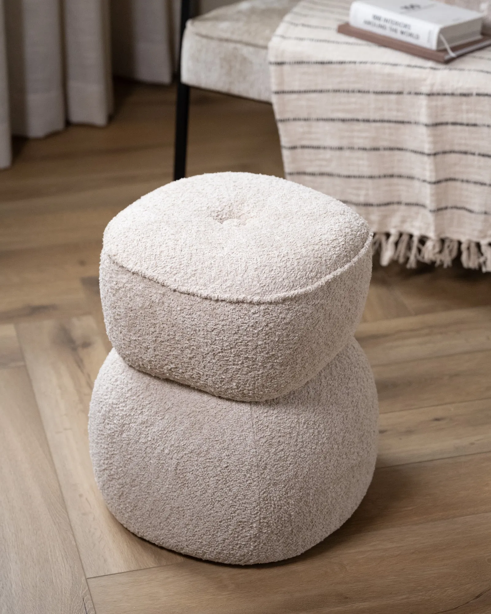 Pouf Layla Boucle