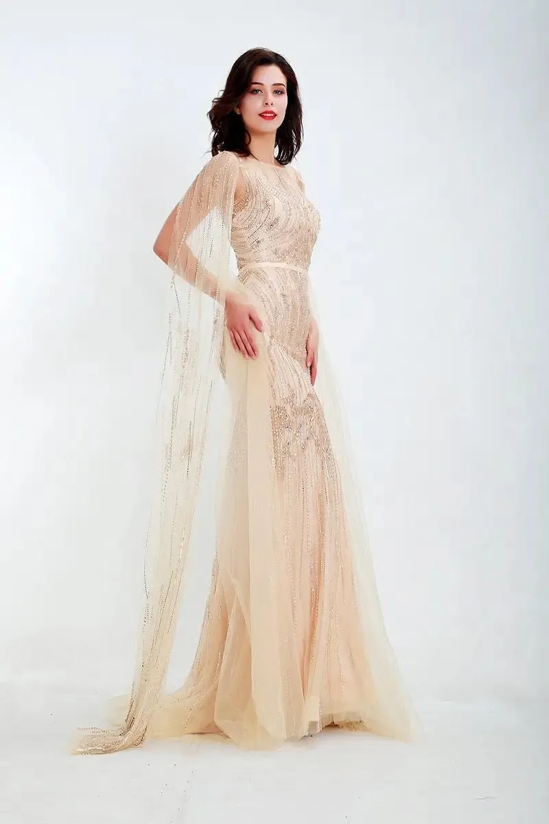 RANIA - Beaded Embellished Gown