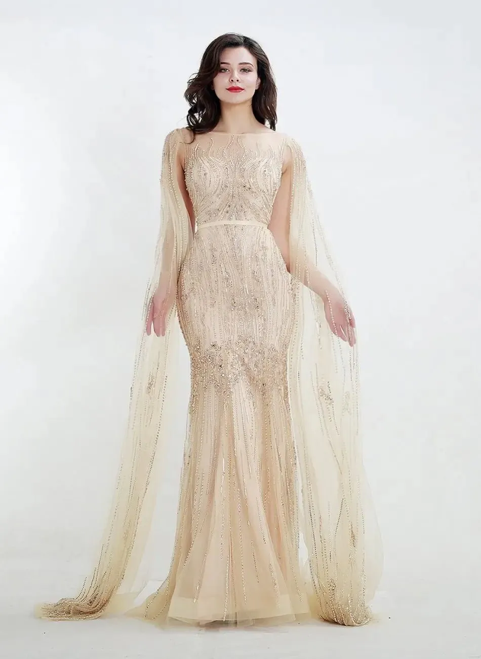 RANIA - Beaded Embellished Gown