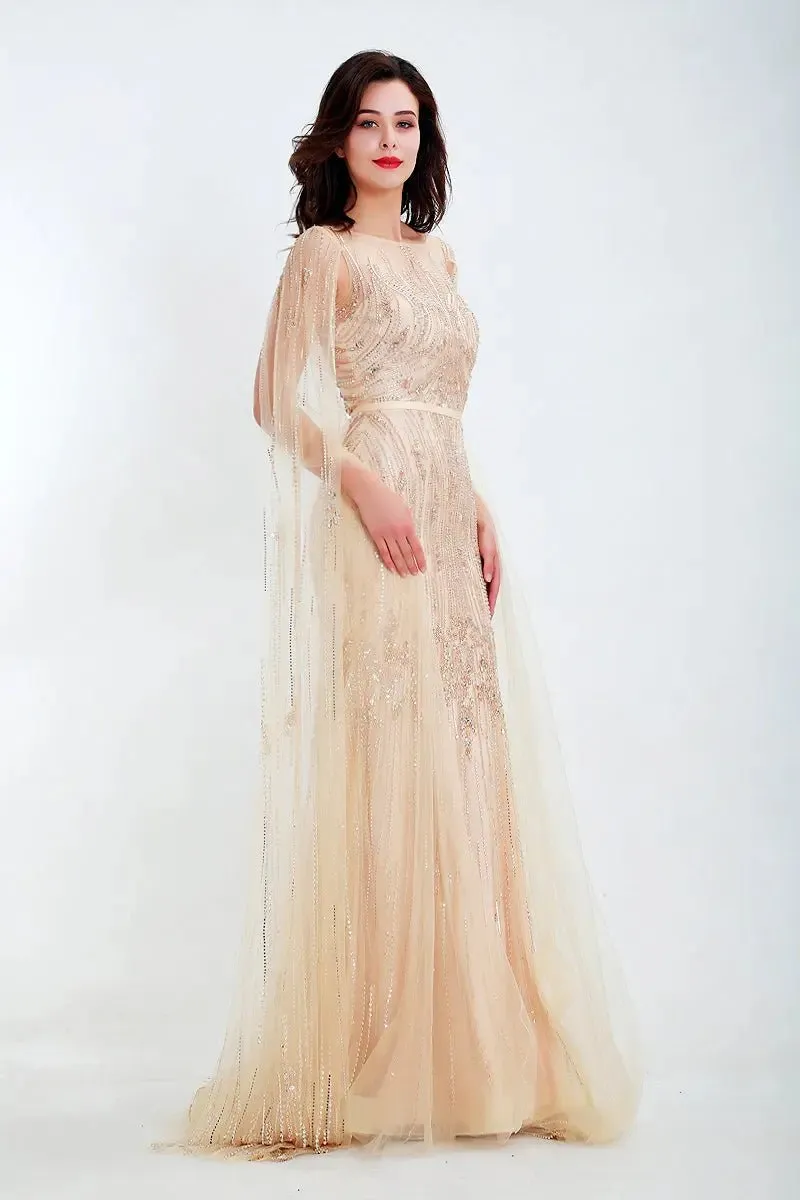 RANIA - Beaded Embellished Gown