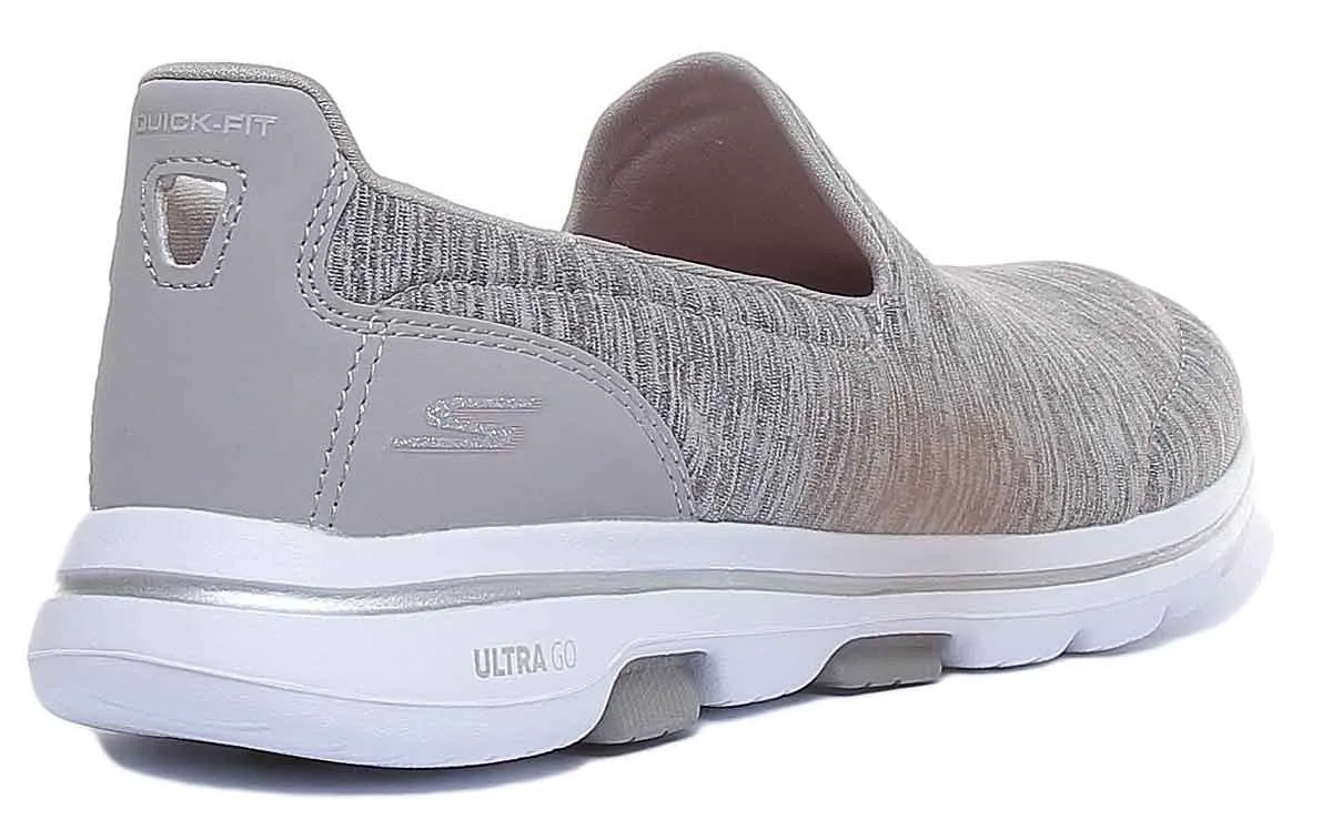 Skechers Go Walk 5 Honor In Grey