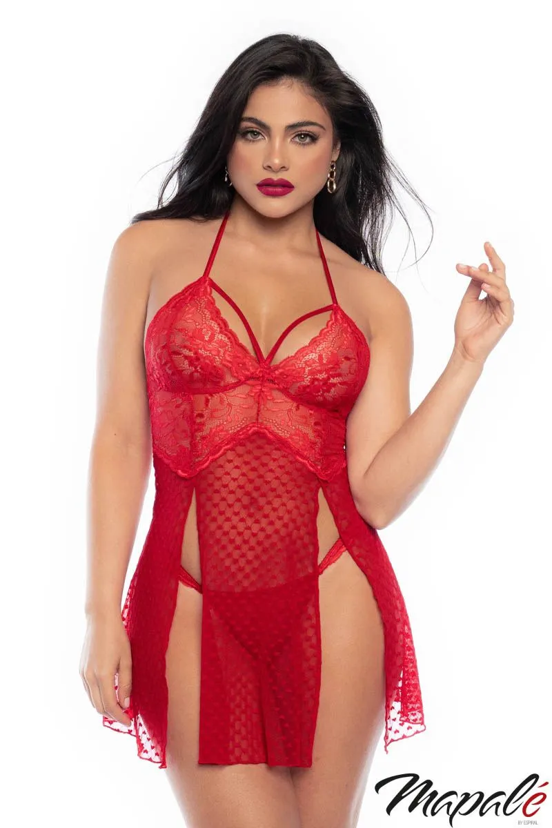 Slit Side Babydoll