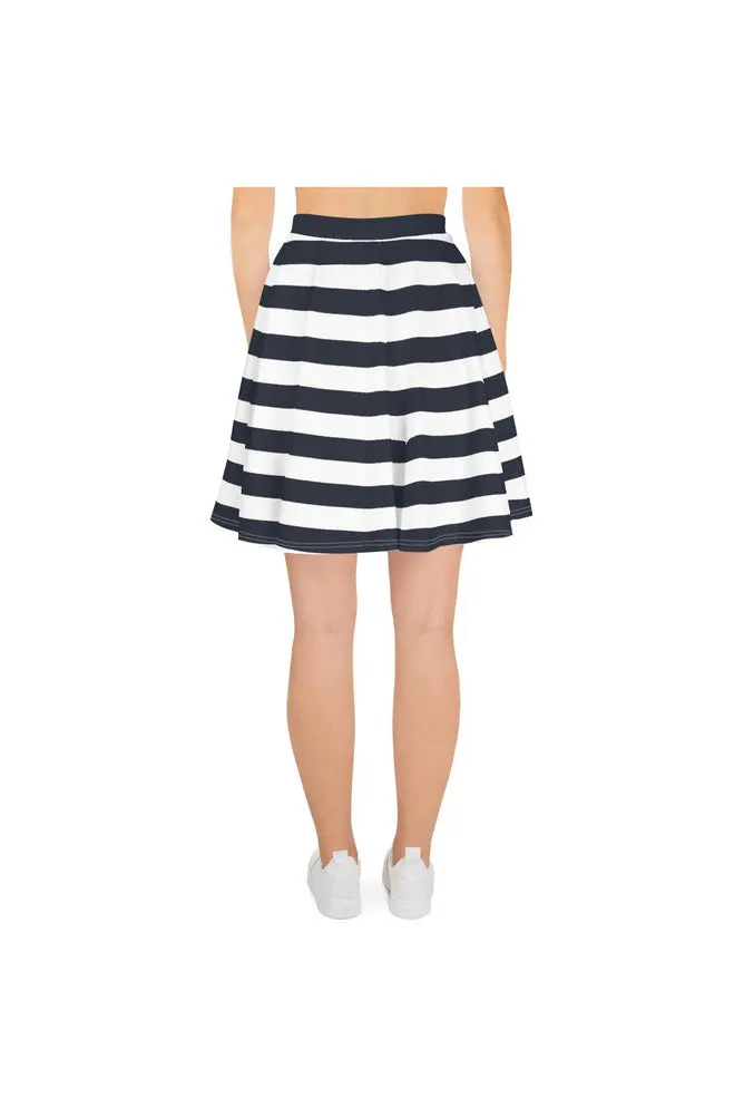 Striped Skater Skirt